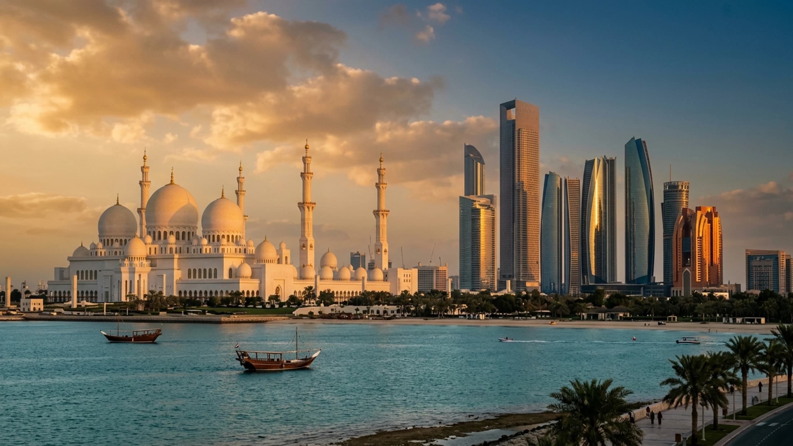 Business Class to Abu Dhabi