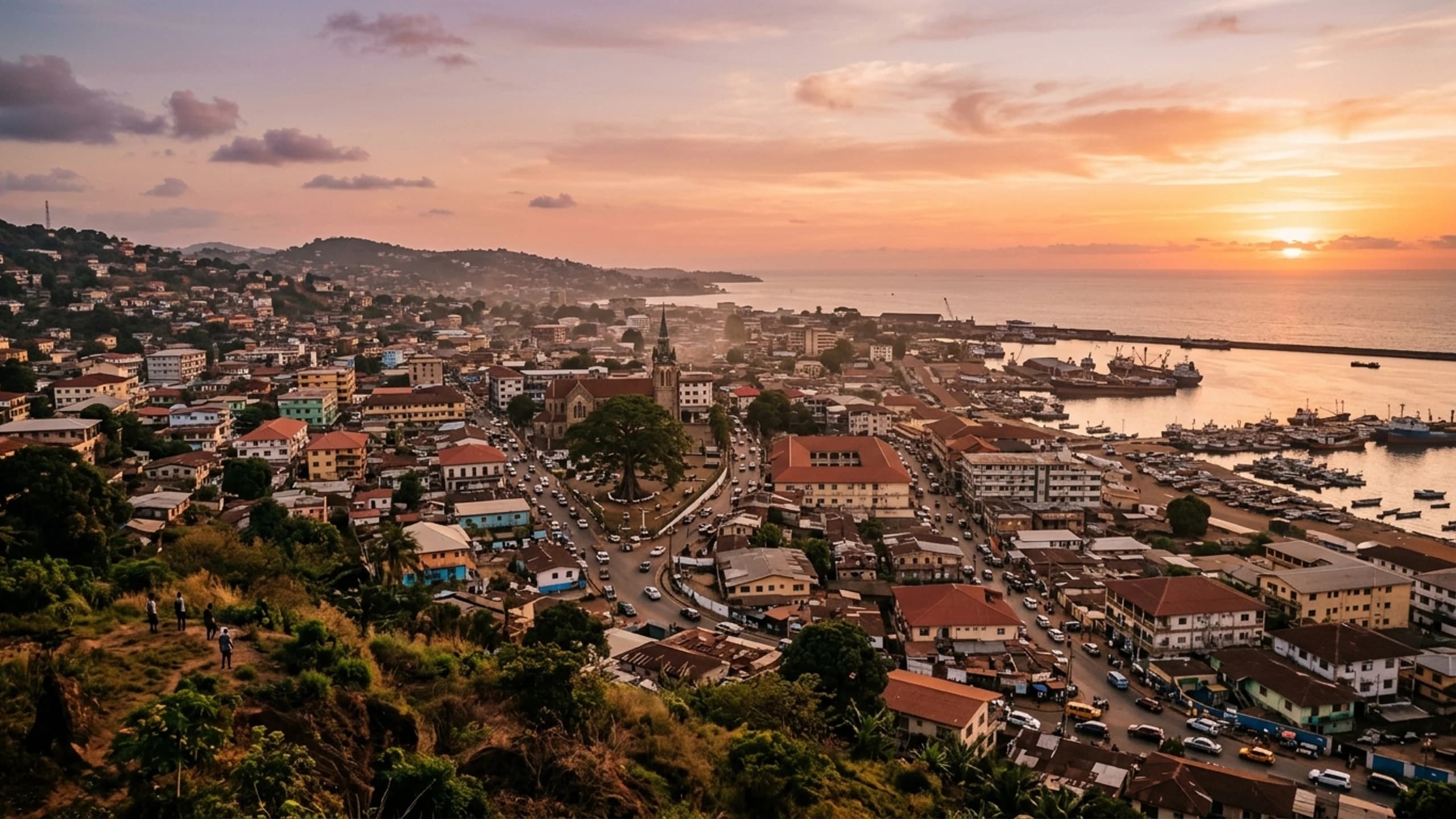 Business Class to Freetown