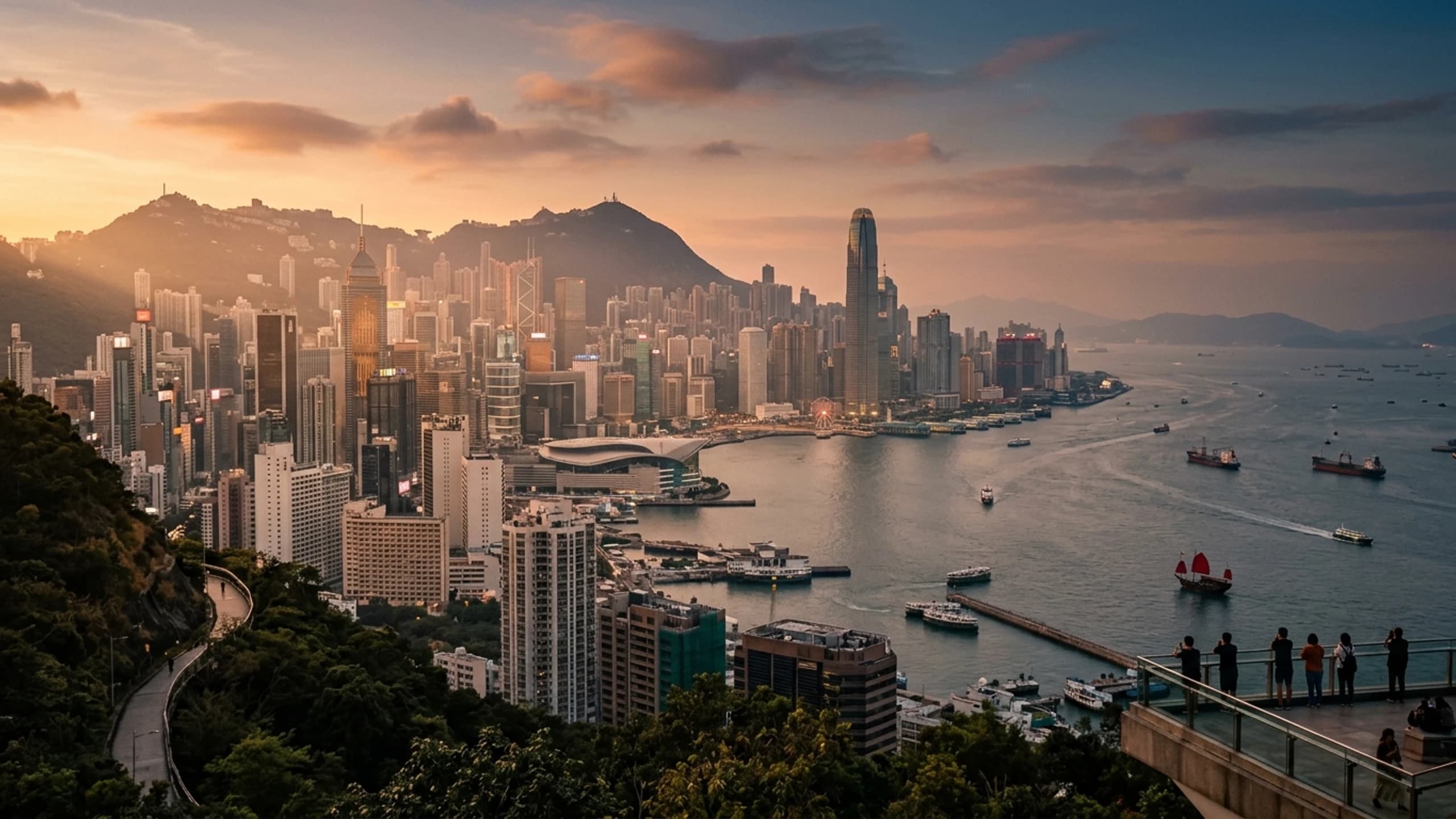 Business Class to Hong Kong