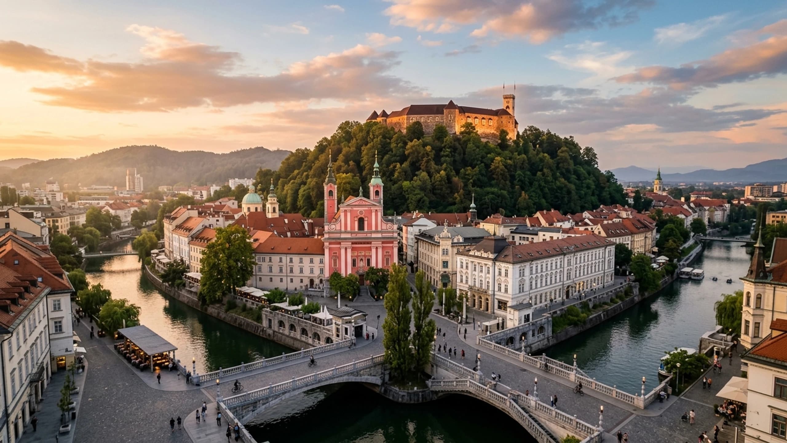 Business Class to Ljubljana