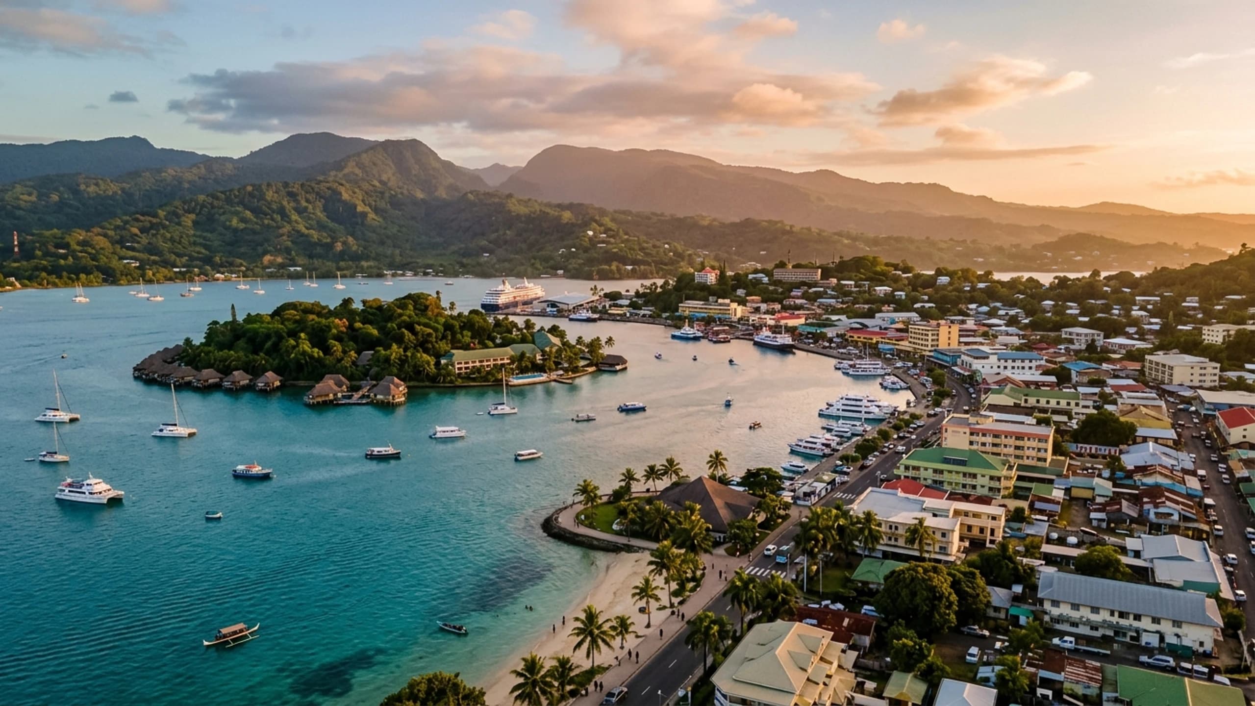 Business Class to Port Vila