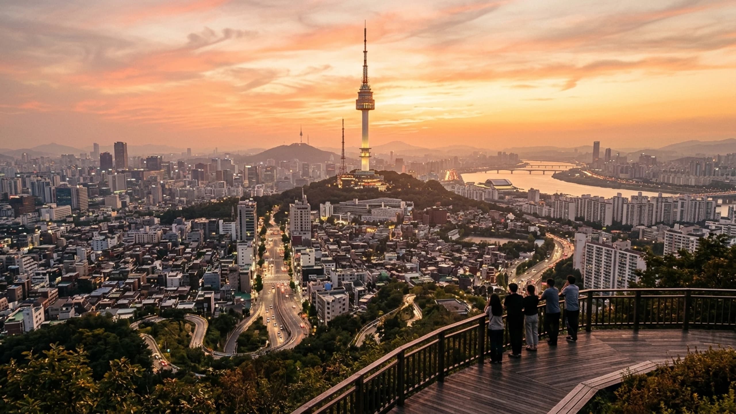 Seoul background