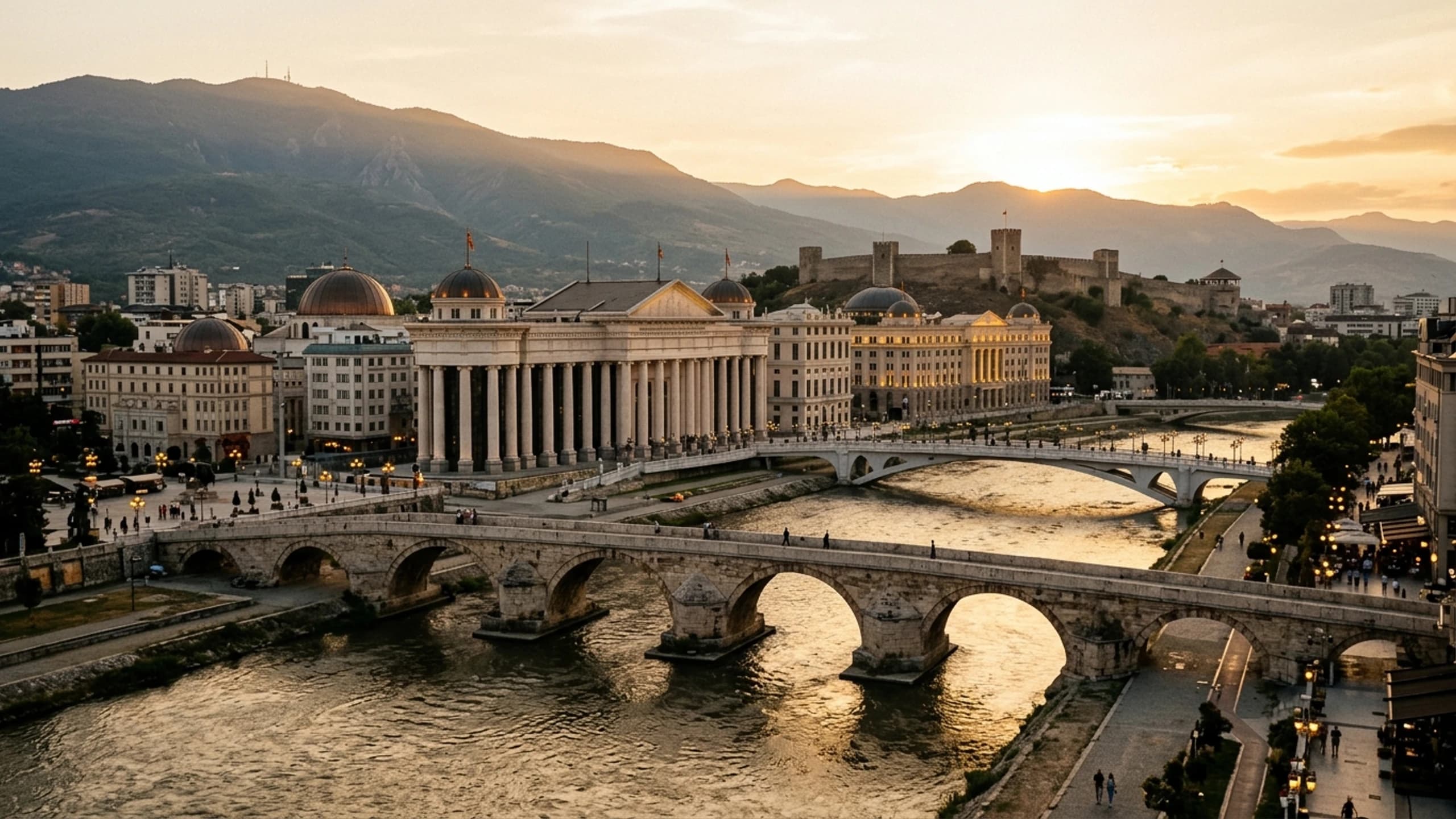 Business Class to Skopje