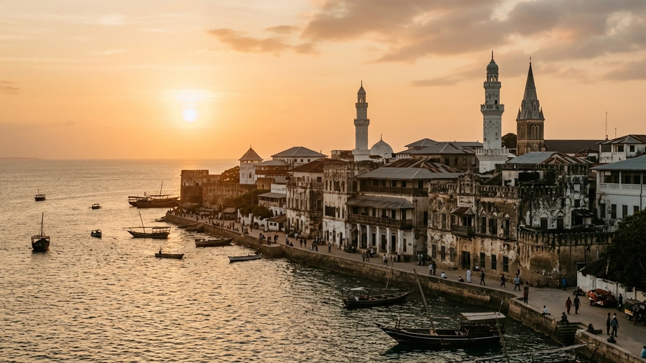 Business Class to Stone Town