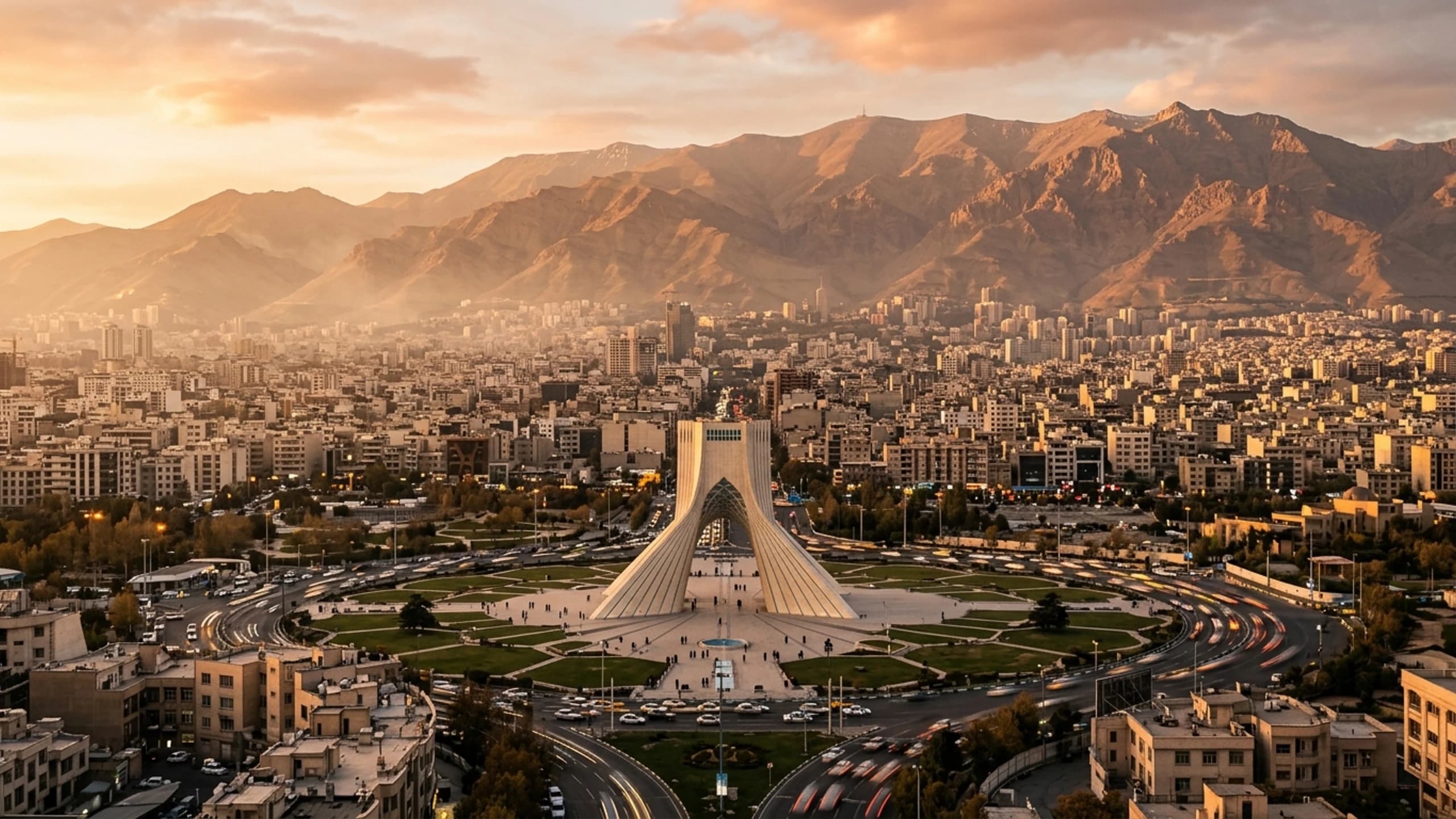 Tehran background