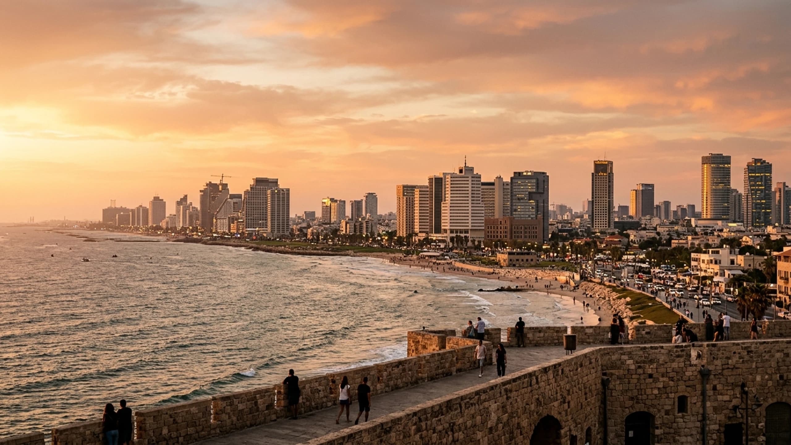 Tel Aviv background