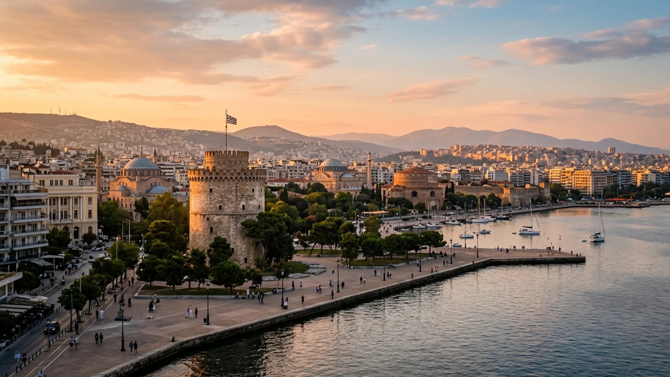 Business Class to Thessaloniki