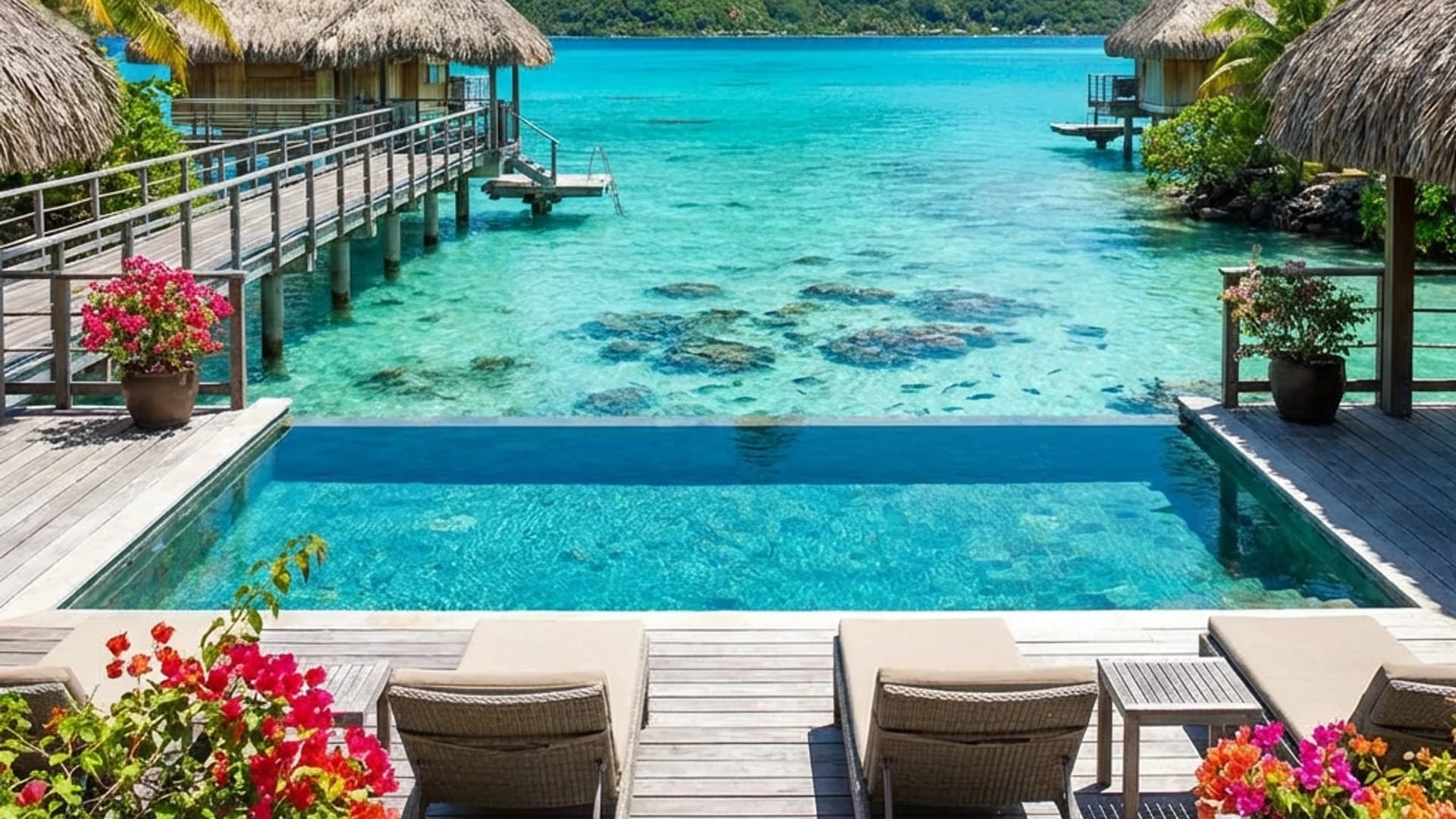 French Polynesia background