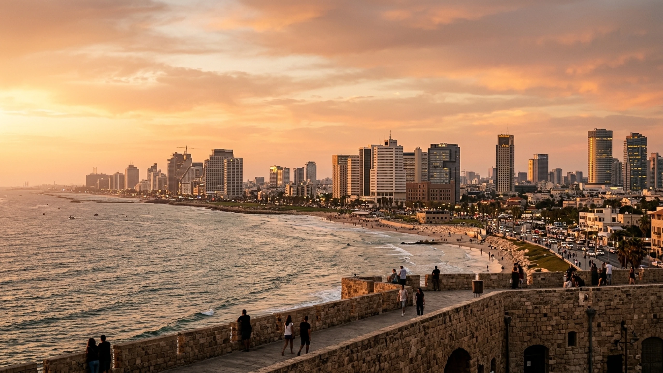 Tel Aviv background