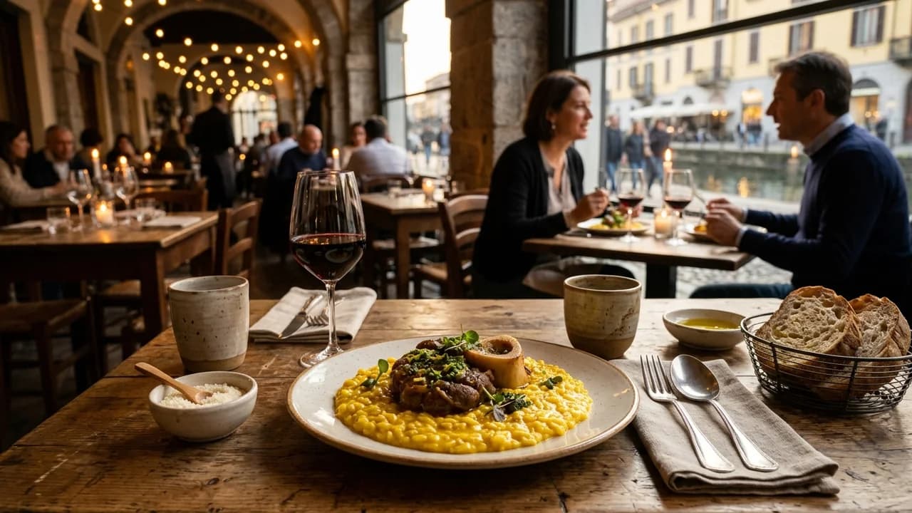 Authentic local cuisine dining experience in Milan