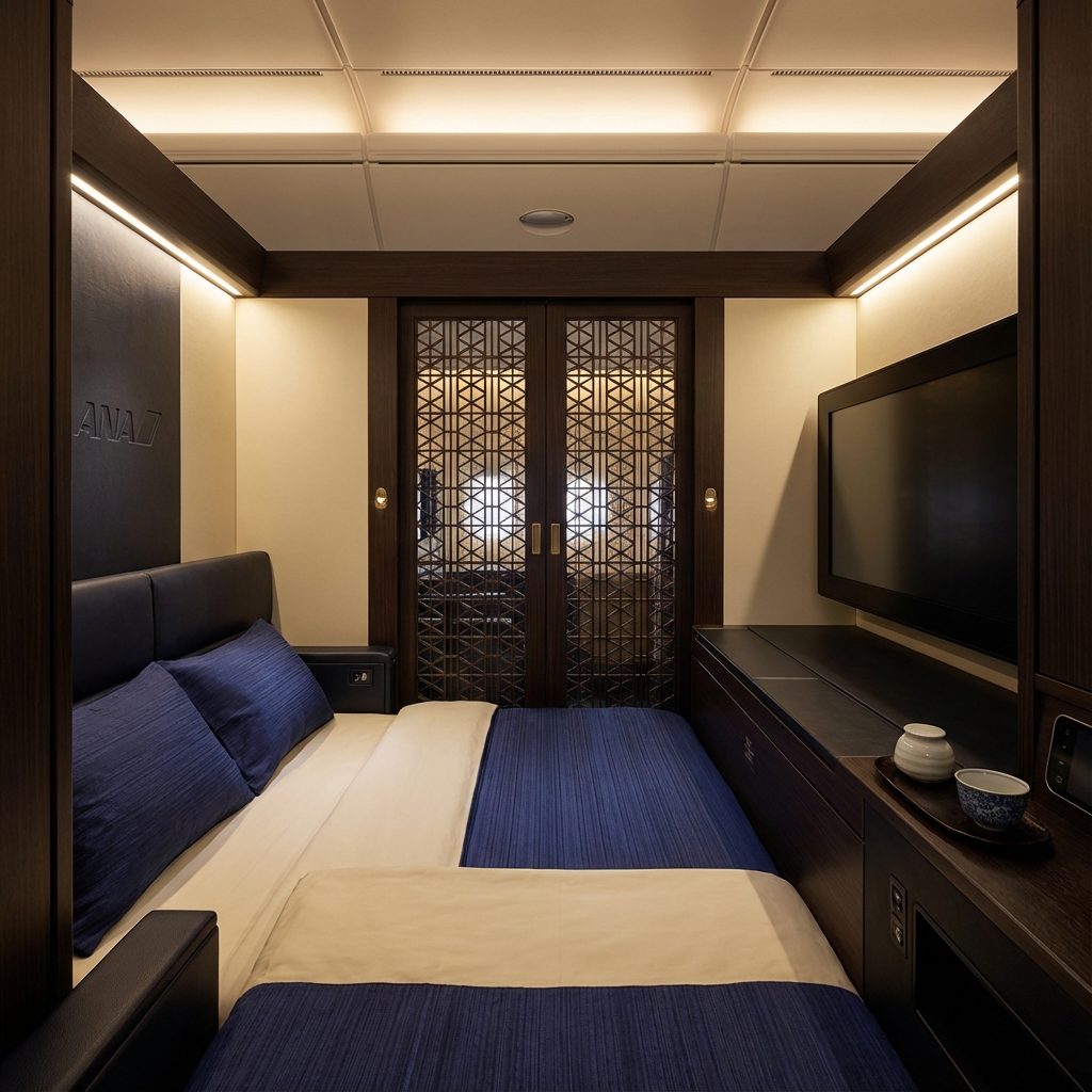 ANA ANA Business Class "The Room" cabin