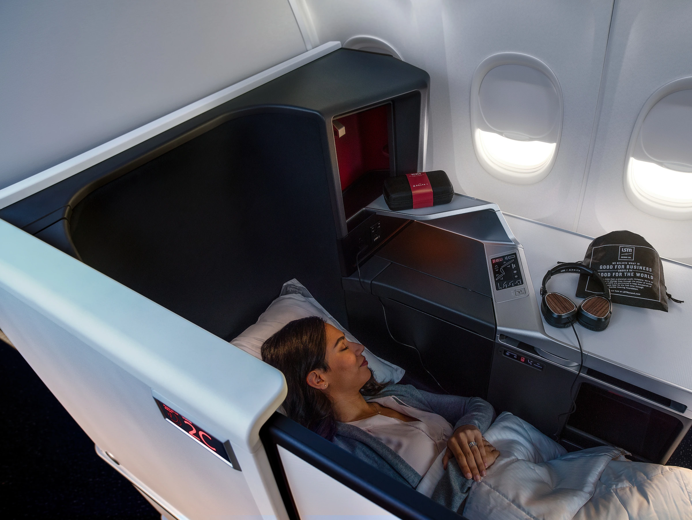 Delta Air Lines Delta One Suite cabin