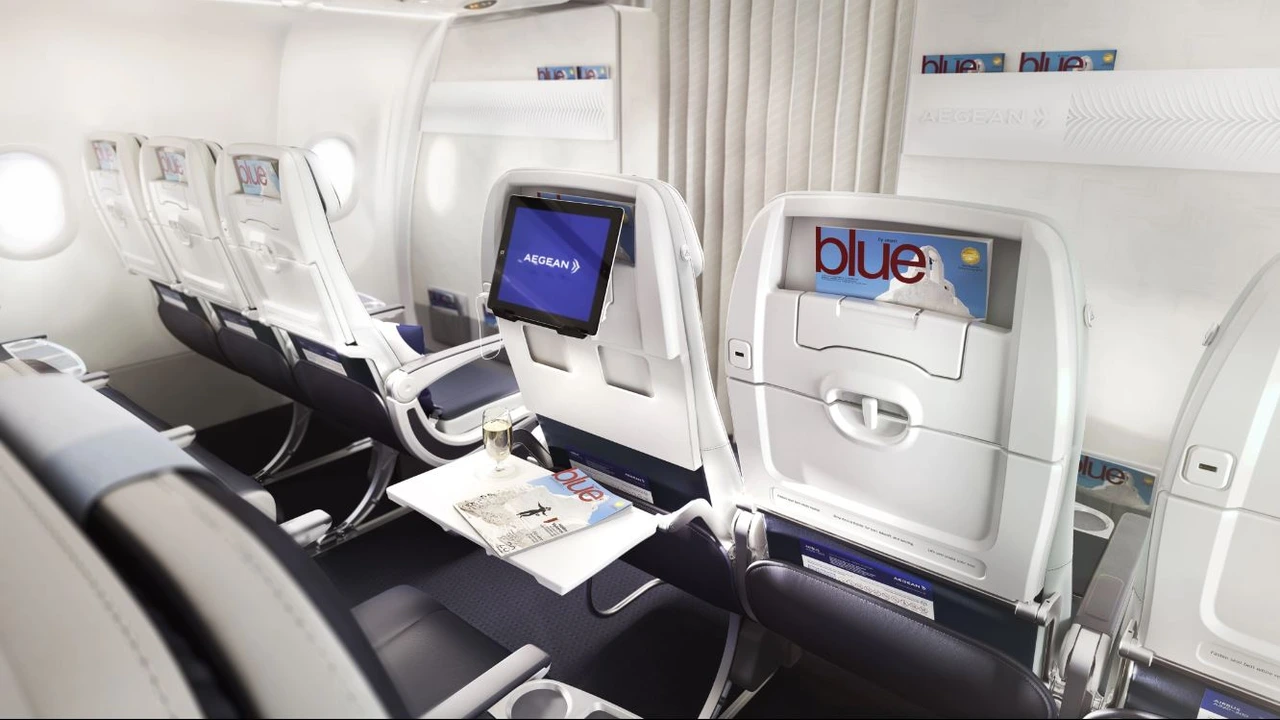 Aegean Airlines Business Class business class cabin details