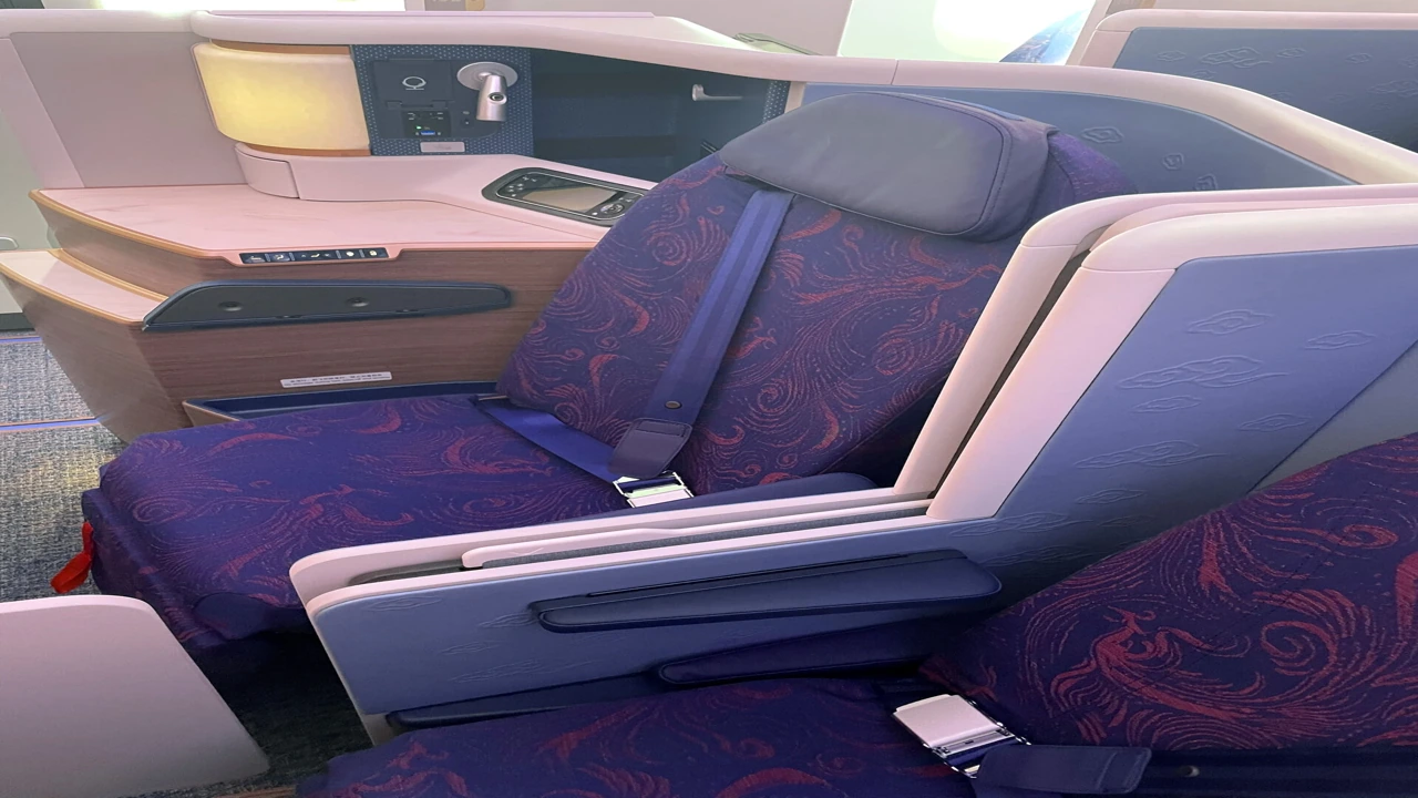 Air China Business Class business class cabin details