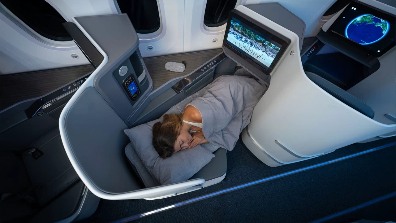 Air Europa Business Class business class cabin details