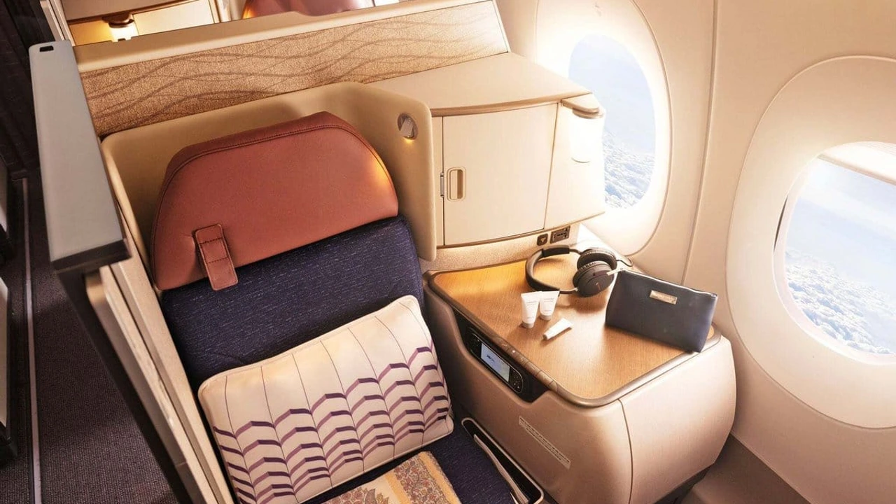 Air India Business Class business class cabin details