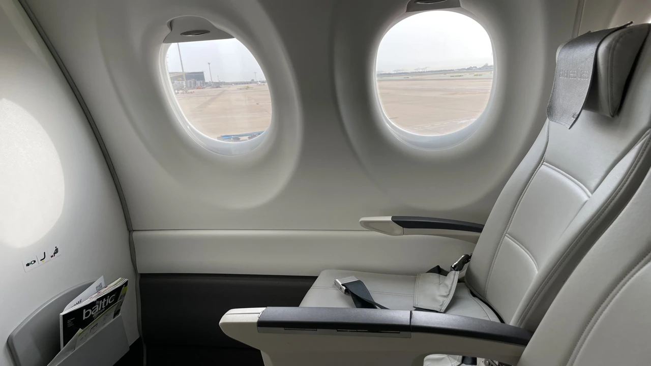 airBaltic Business Class business class cabin details