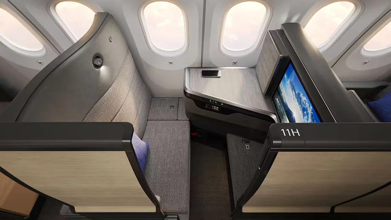 ANA The Room business class cabin details — Los Angeles to Tokyo