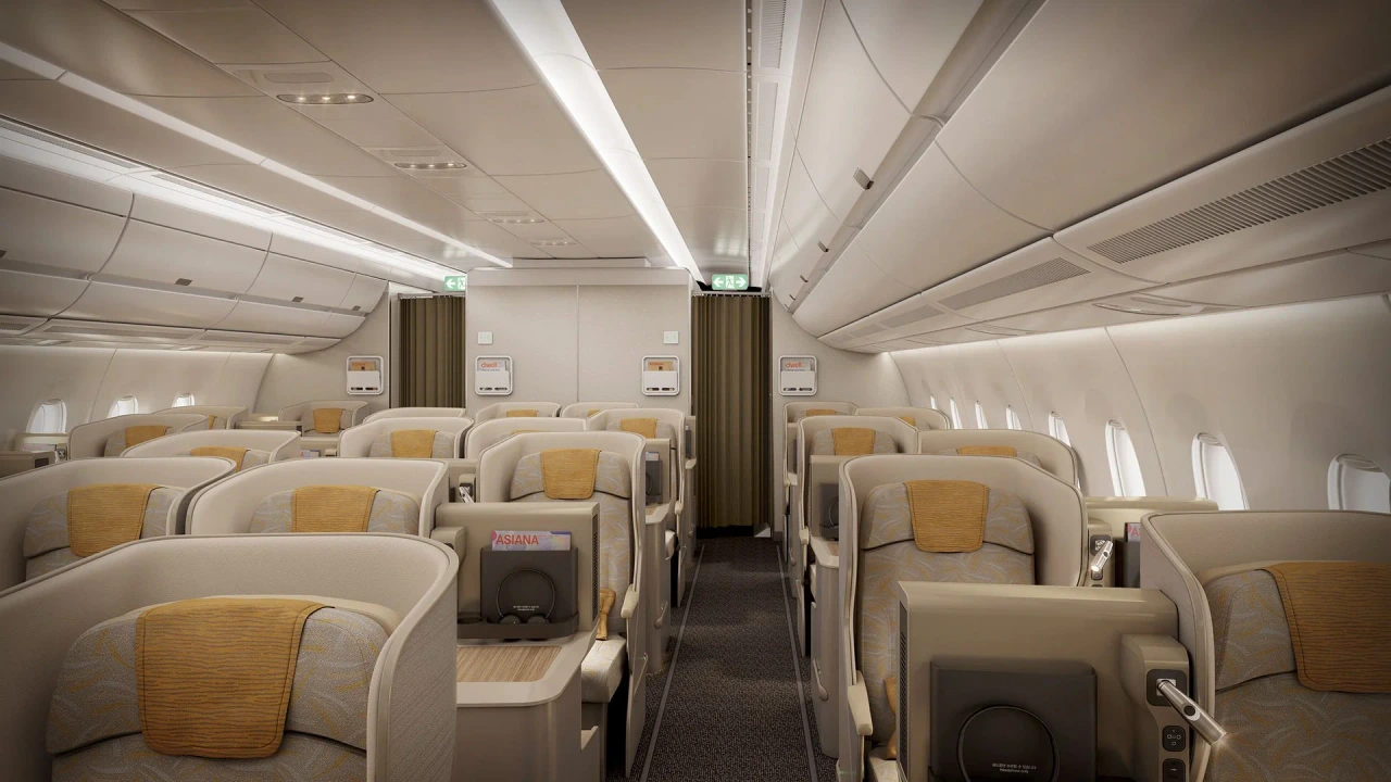 Asiana Airlines Business Smartium business class seat
