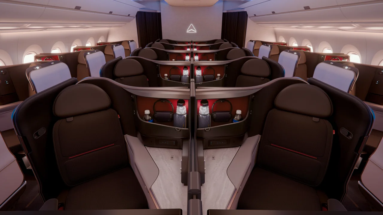 Delta Delta One Suite business class seat