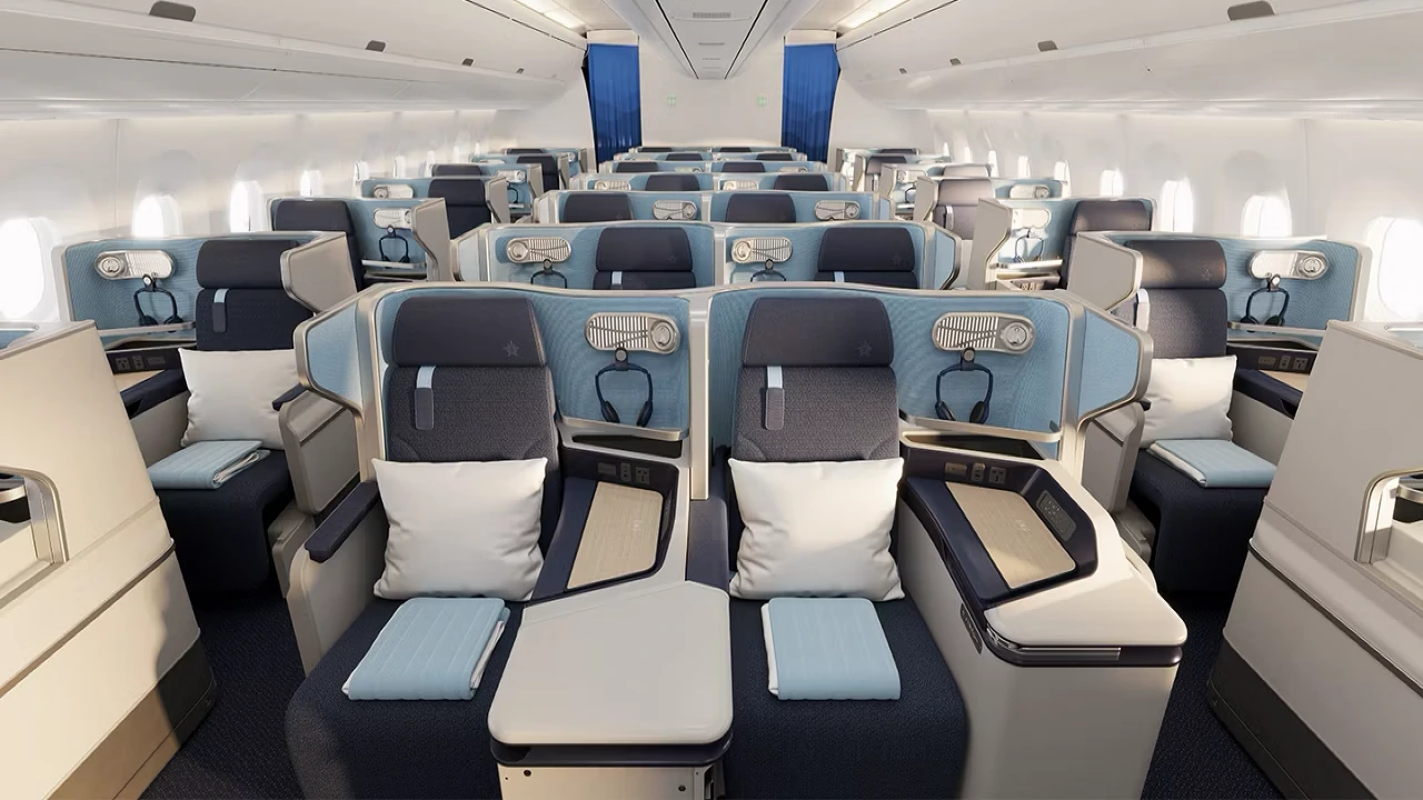 Edelweiss Business Class business class cabin details