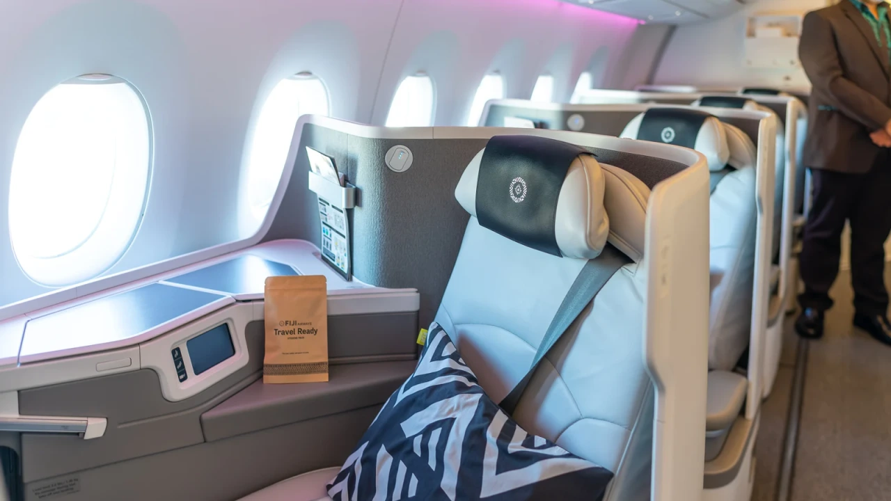 Fiji Airways Business Class business class cabin details