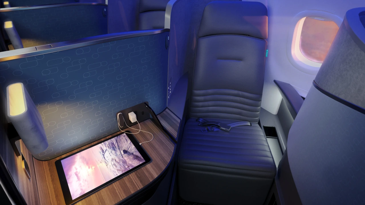 JetBlue Mint business class seat