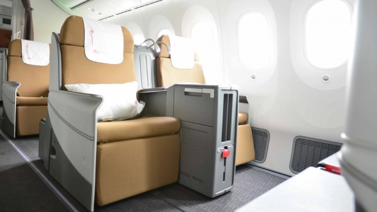 Kenya Airways Business Class business class seat and cabin