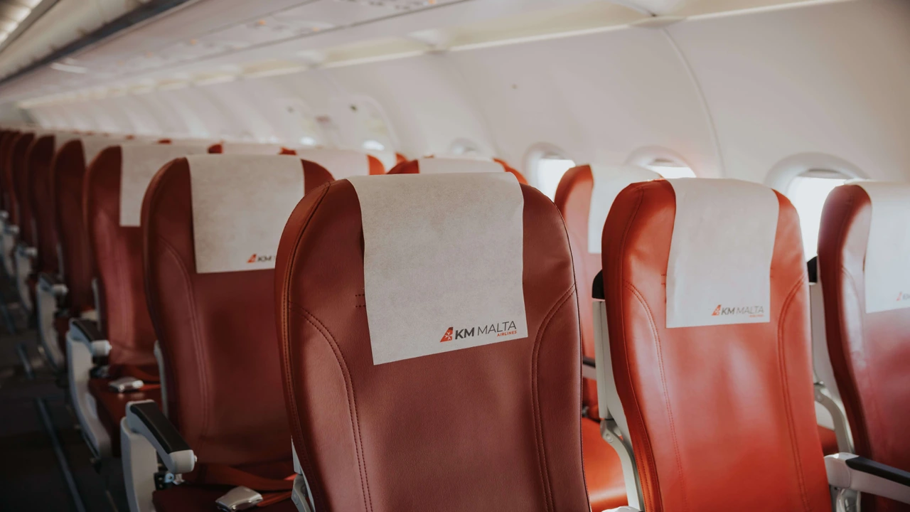 KM Malta Airlines Business Class business class cabin details