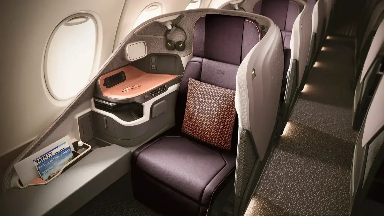 Singapore Airlines Business Class business class seat