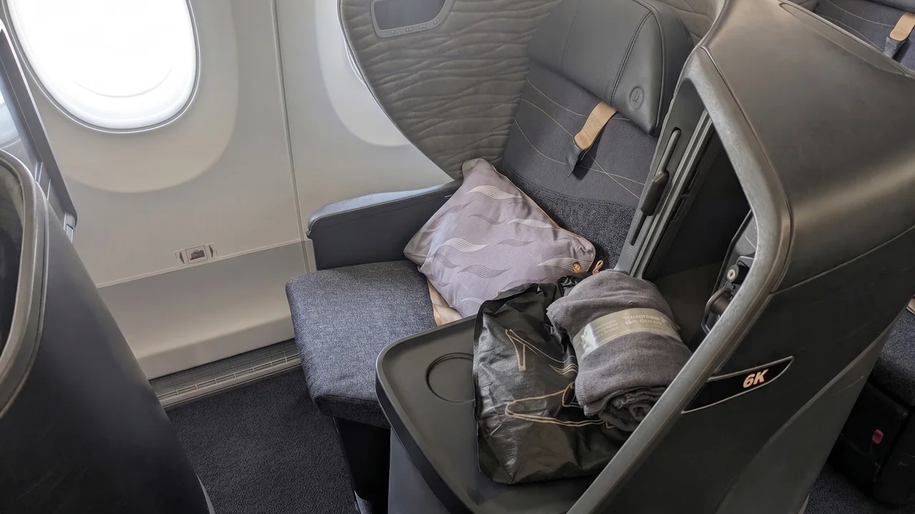 Turkish Airlines Business Class business class cabin details