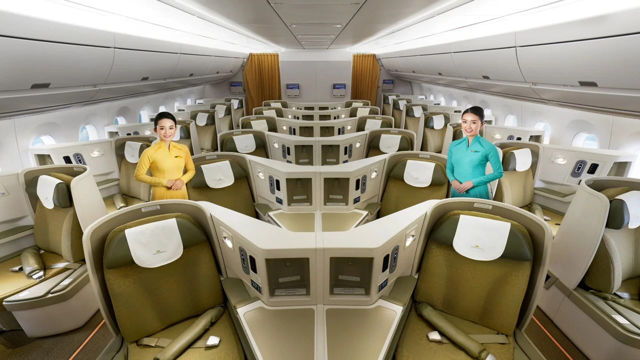 Vietnam Airlines Business Class business class cabin details
