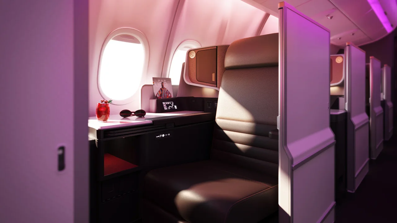 Virgin Atlantic Upper Class business class seat