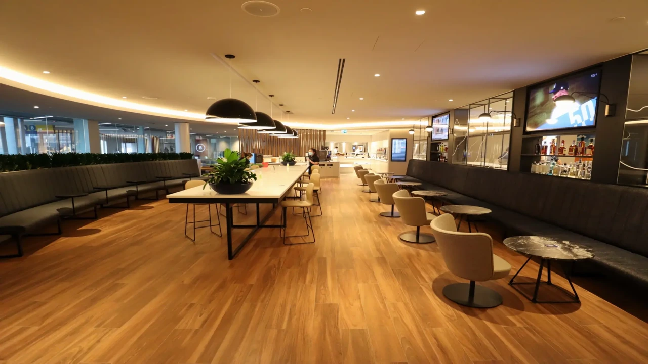 WestJet Business Class business class airport lounge — Lounge access when flying WestJet