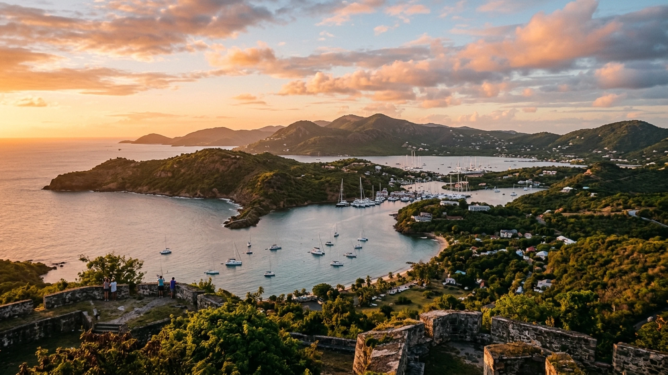 Boston to Antigua Business Class — Premium business class cabin interior