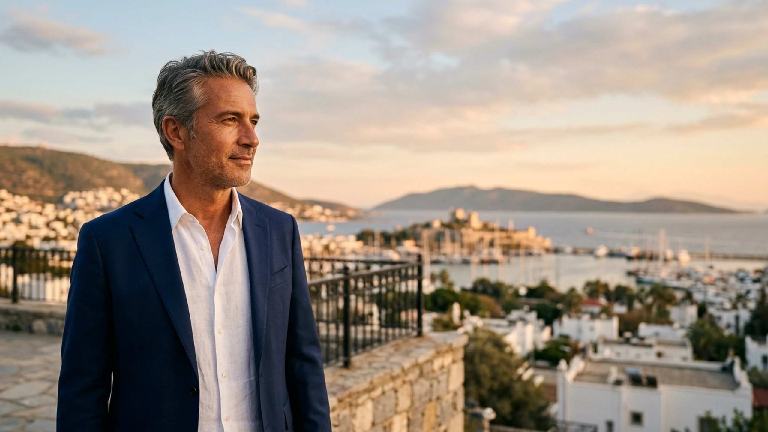 Newark to Bodrum Business Class — Premium business class cabin interior