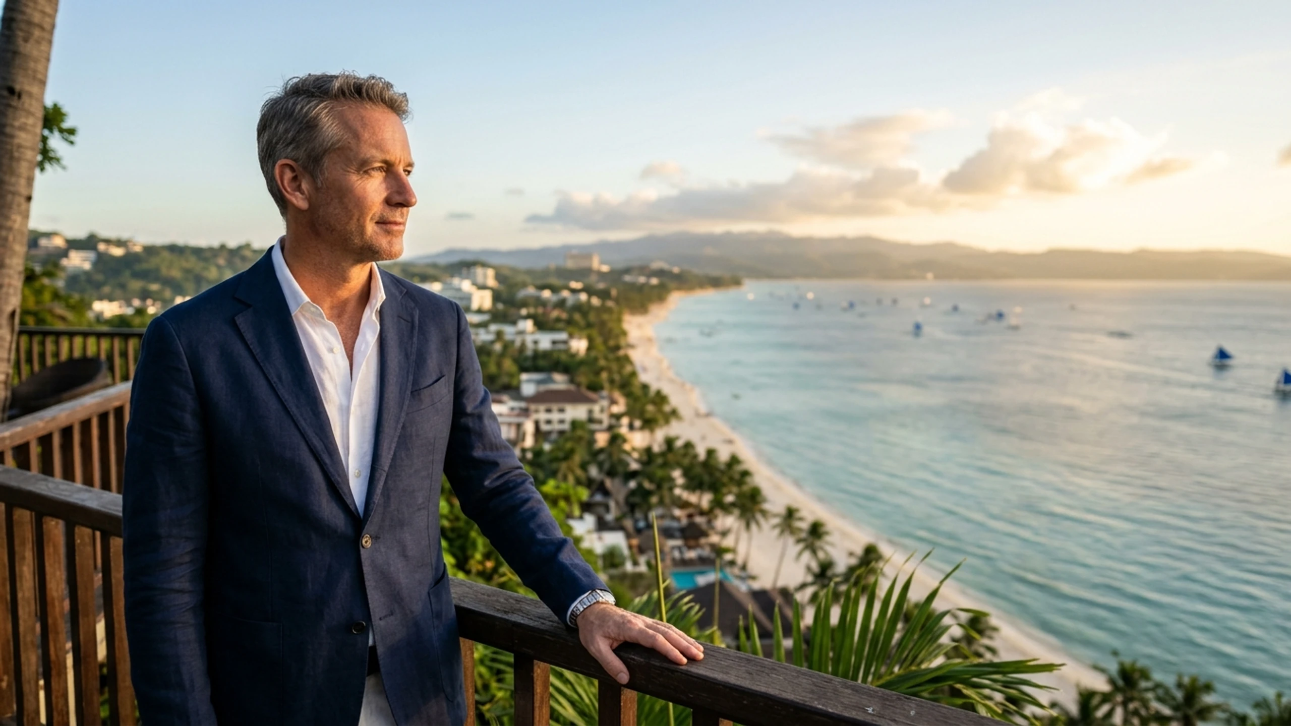 Austin to Boracay Business Class — Premium business class cabin interior