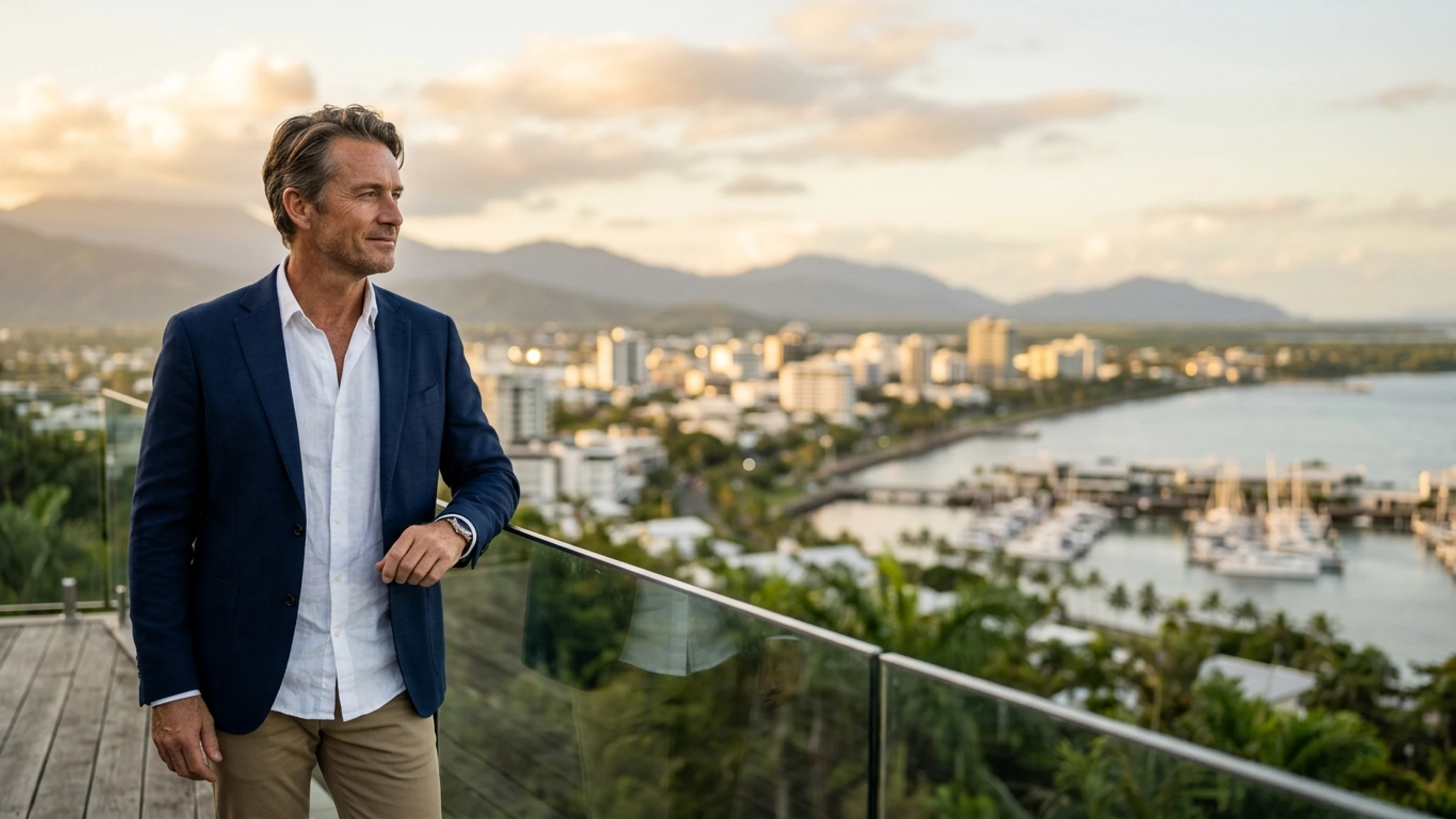 Seattle to Cairns Business Class — Premium business class cabin interior