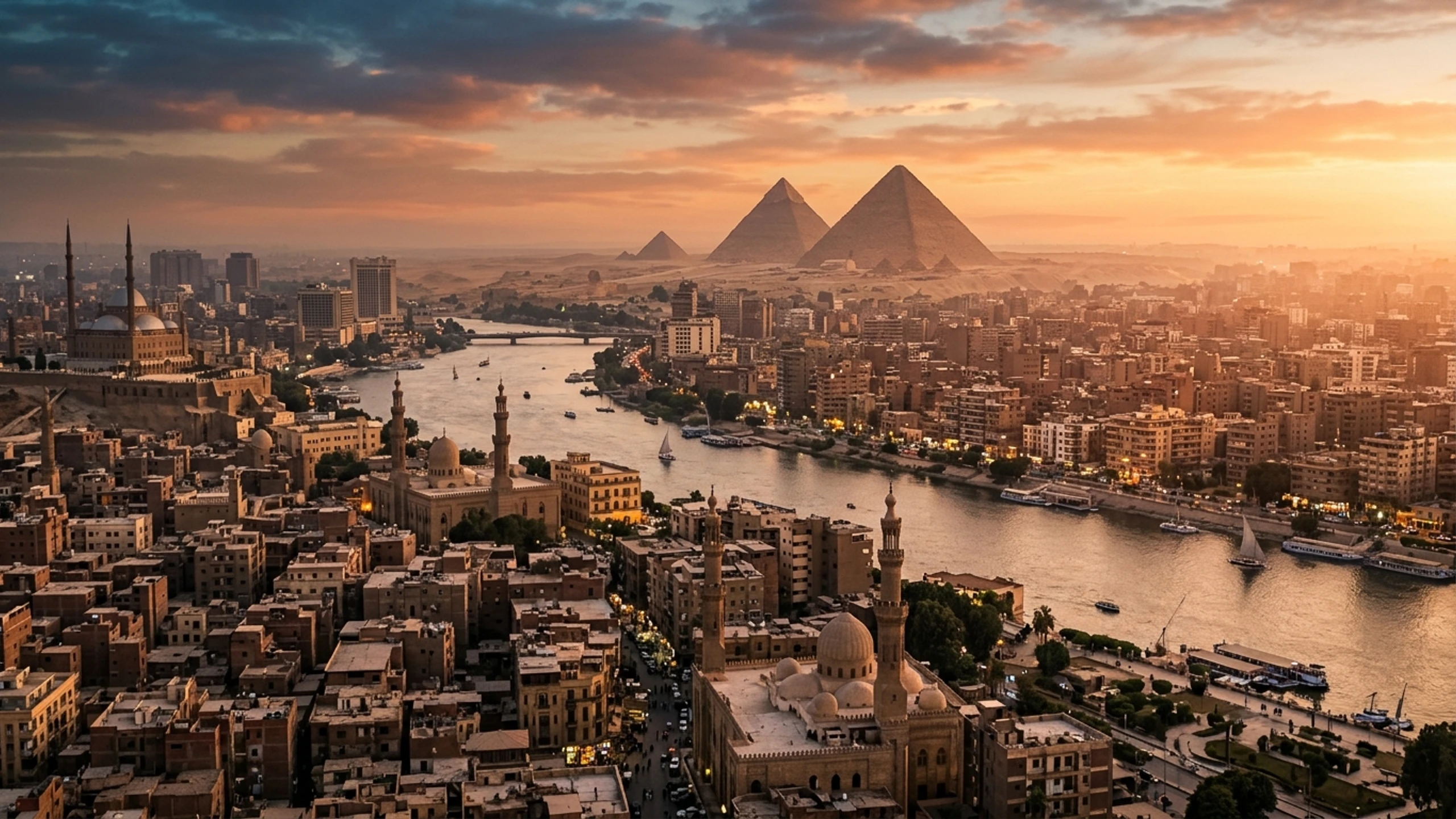 Washington DC to Cairo Business Class — Premium business class cabin interior