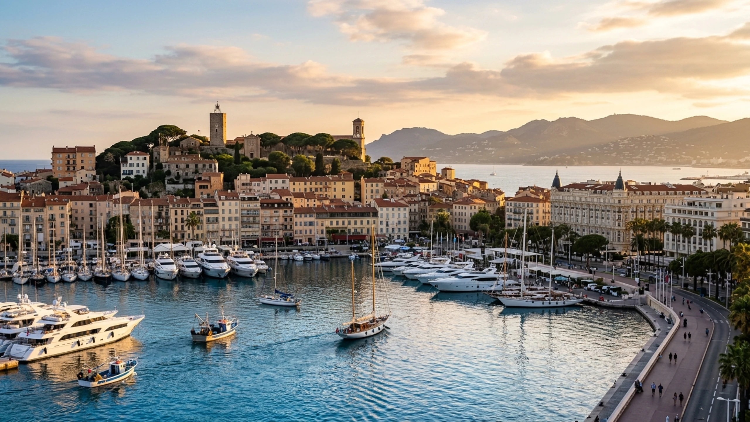 Chicago to Cannes Business Class — Premium business class cabin interior