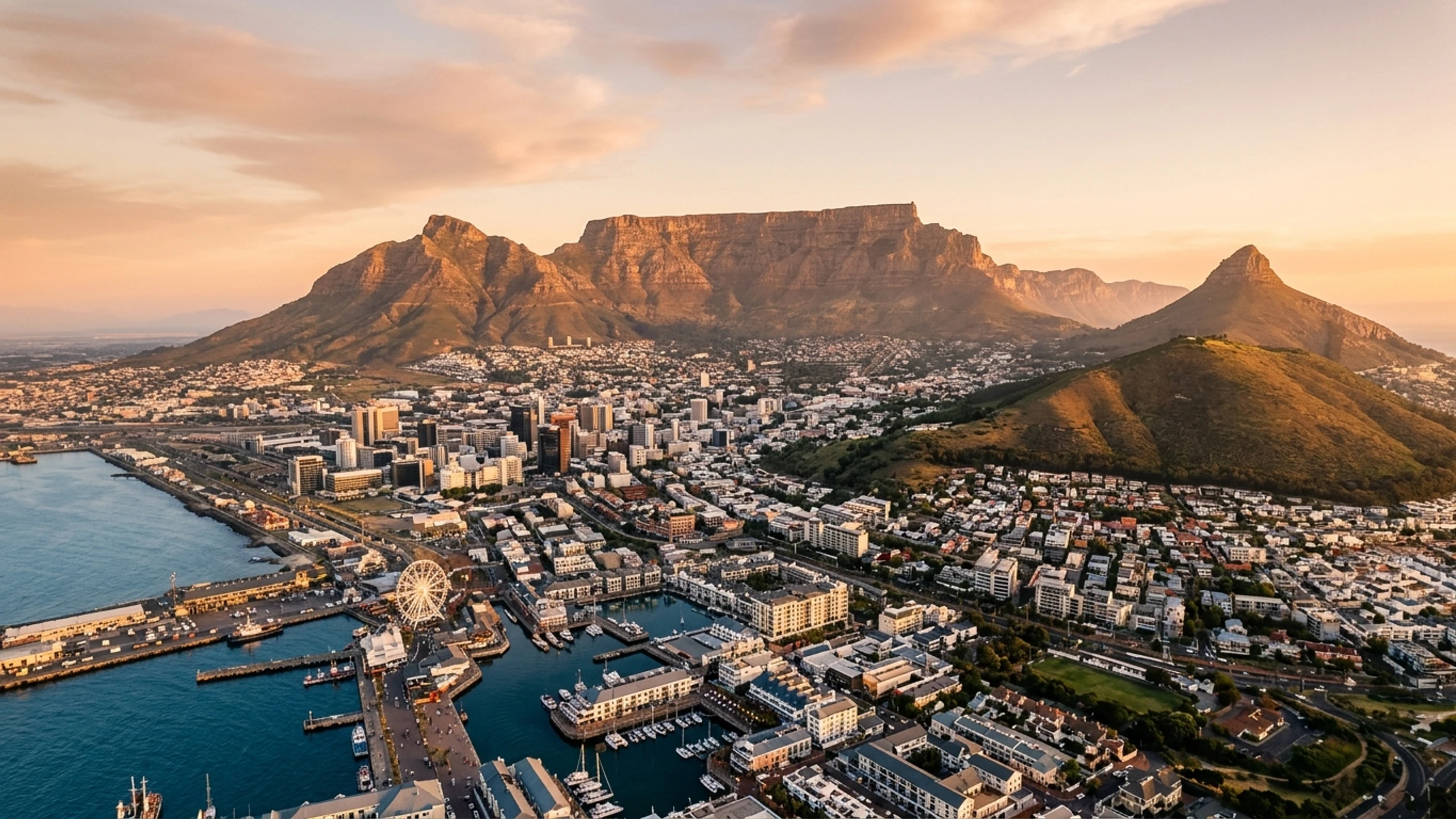 Augusta to Cape Town Business Class — Premium business class cabin interior