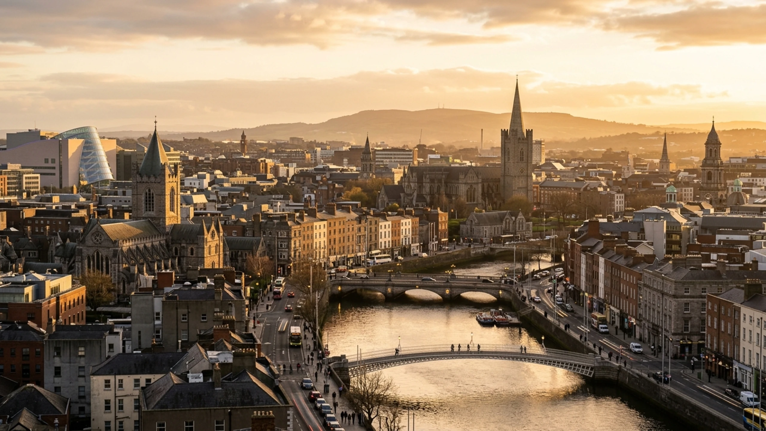 Spokane to Dublin Business Class — Premium business class cabin interior