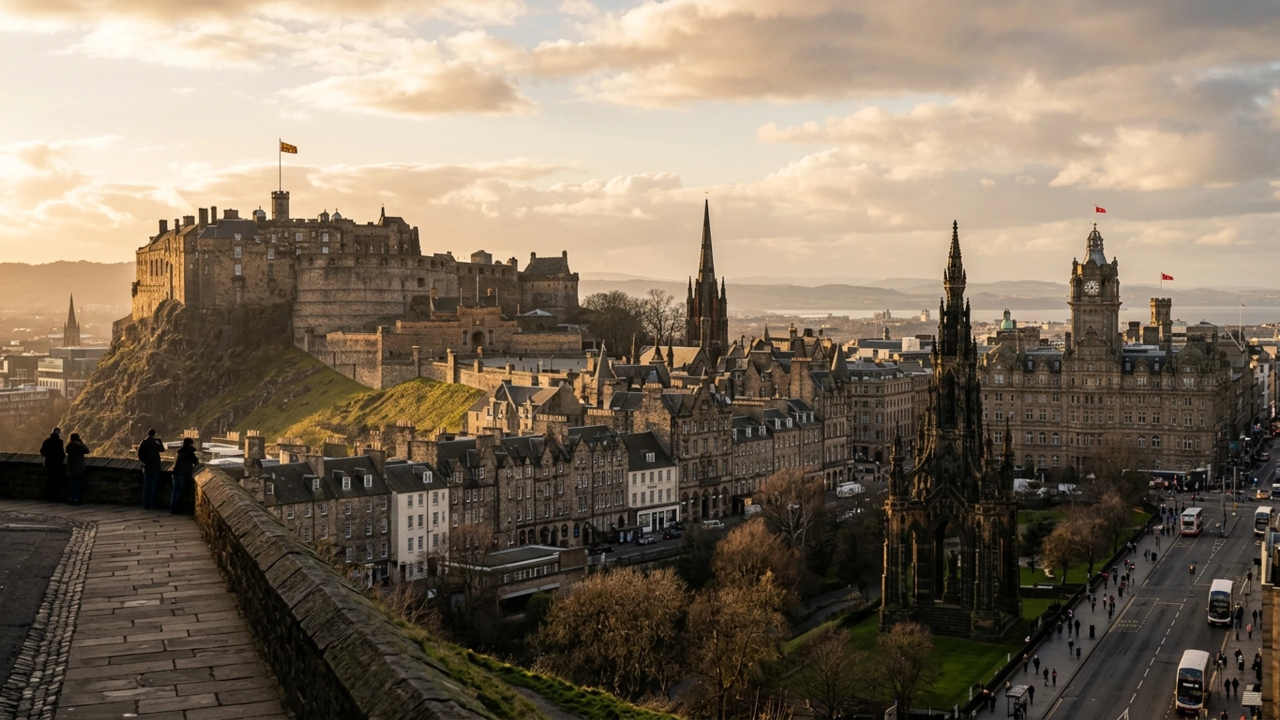 Chicago to Edinburgh Business Class — Premium business class cabin interior