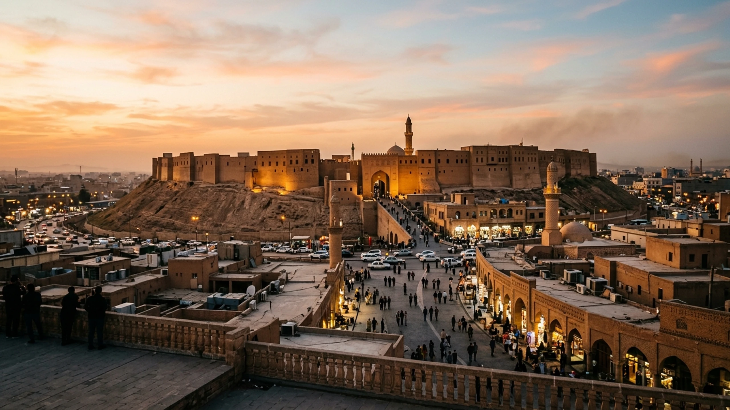 Newark to Erbil Business Class — Premium business class cabin interior