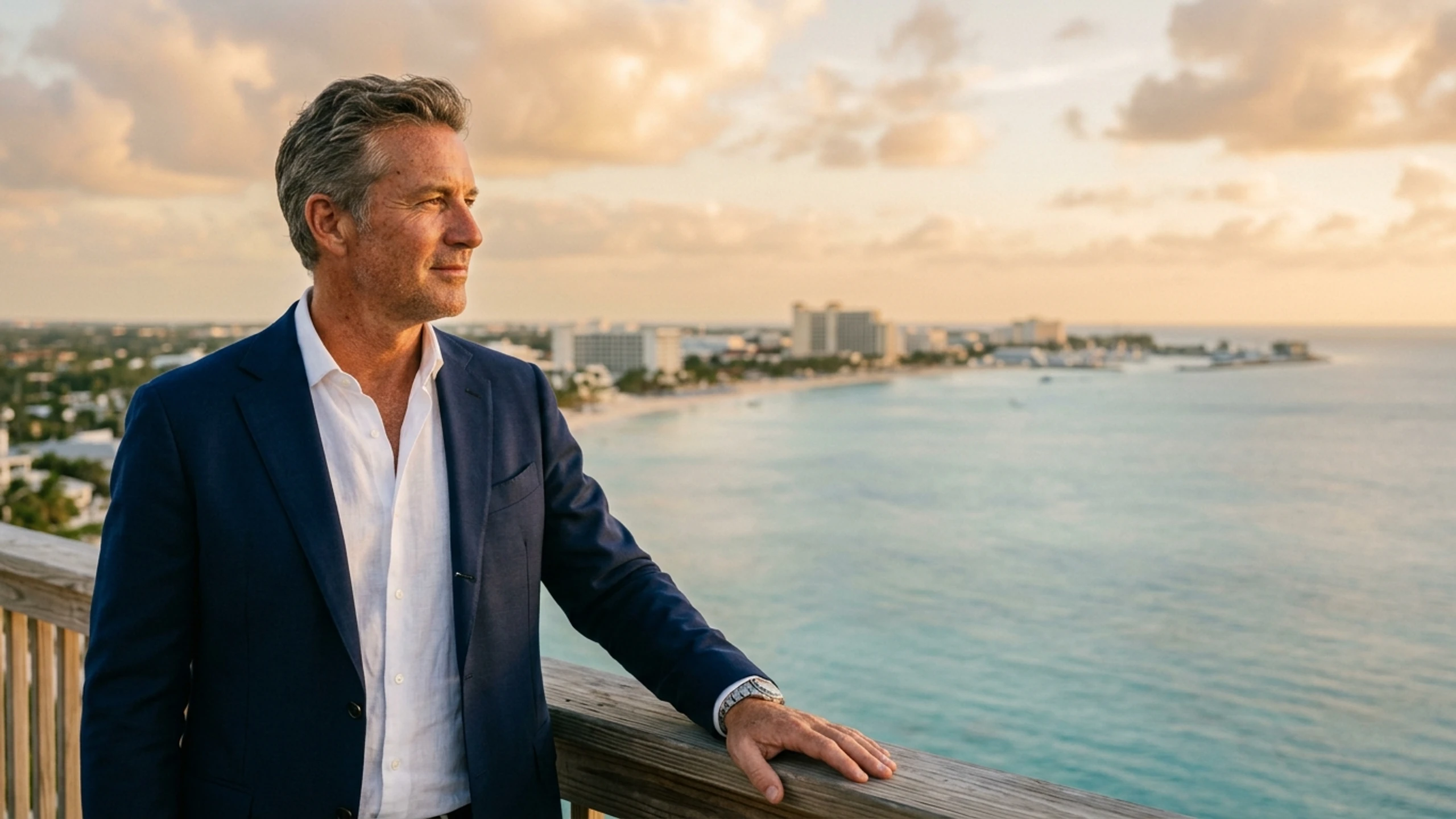 Seattle to Grand Cayman Business Class — Premium business class cabin interior