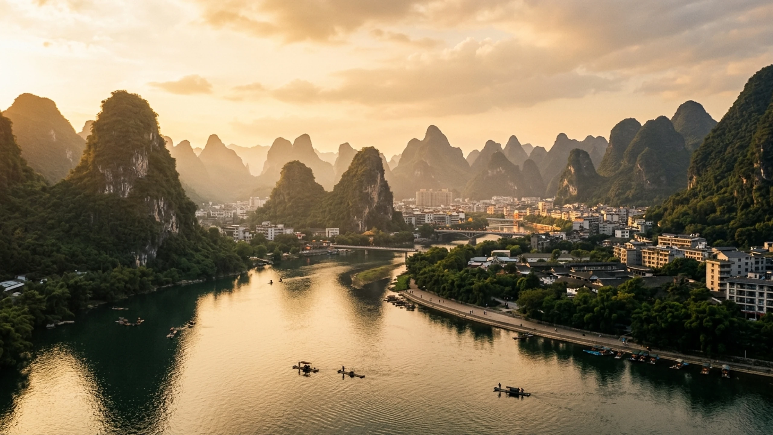 Miami to Guilin Business Class — Premium business class cabin interior