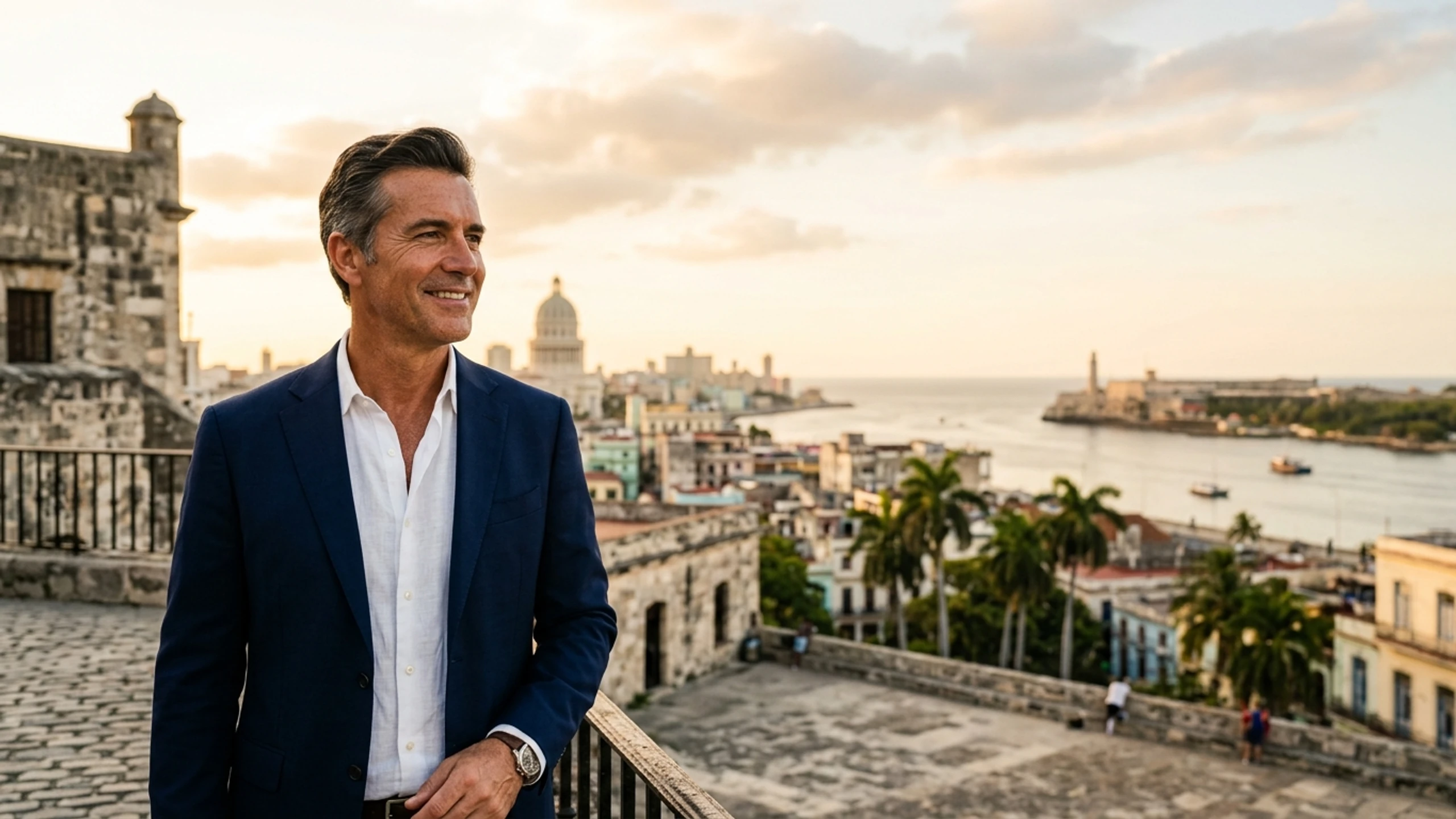 Seattle to Havana Business Class — Premium business class cabin interior