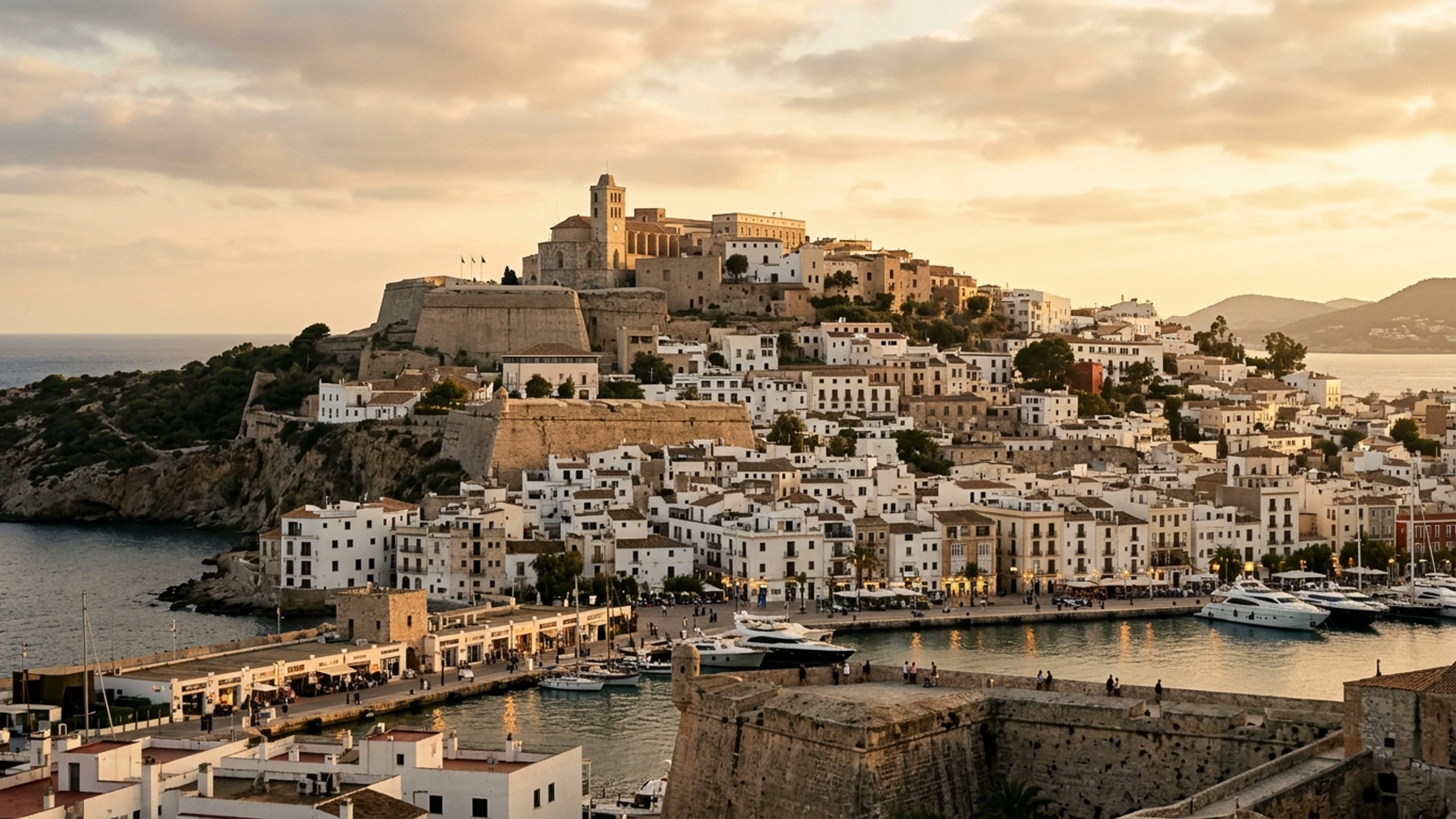 Boston to Ibiza Business Class — Premium business class cabin interior