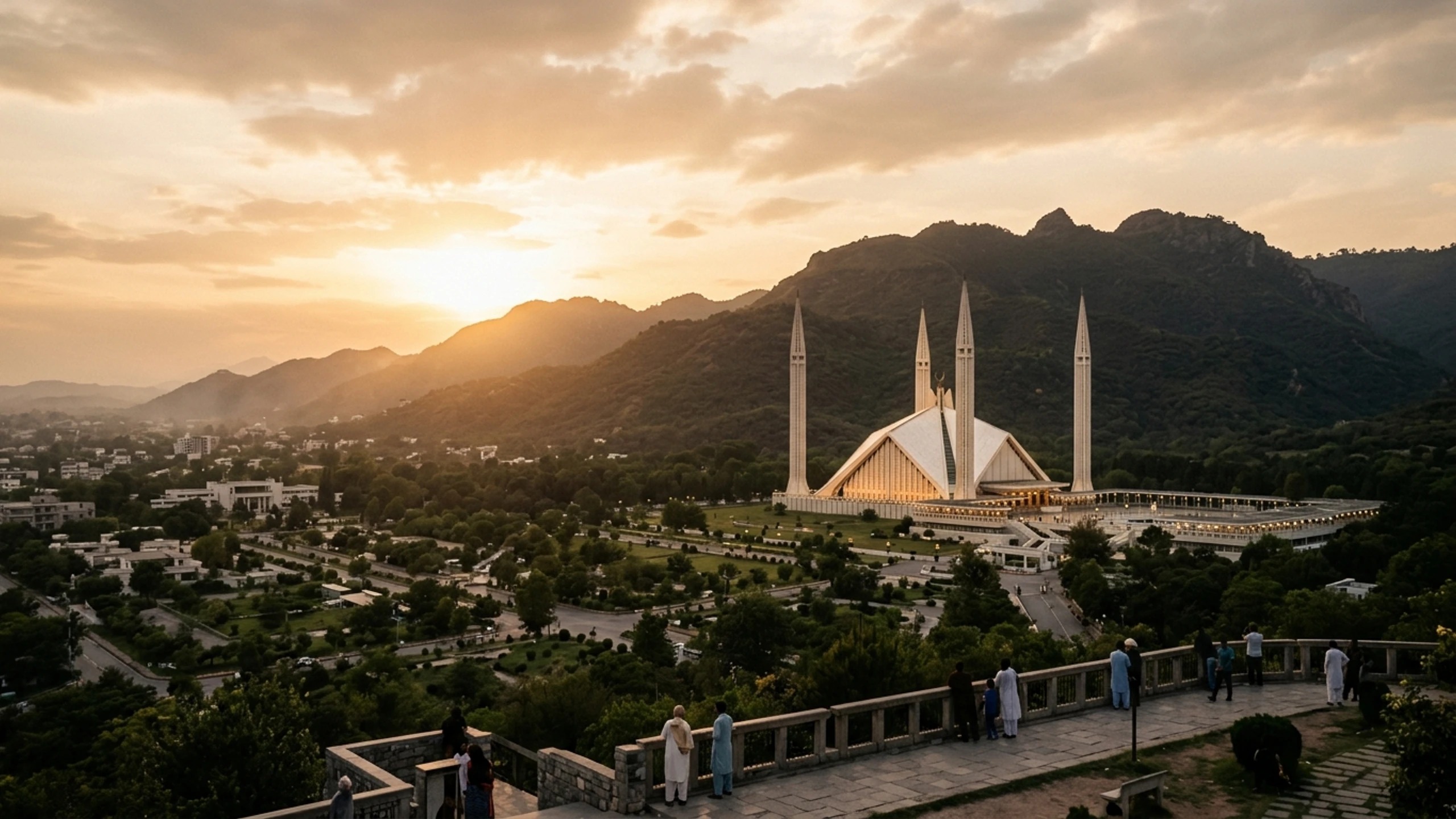 Seattle to Islamabad Business Class — Premium business class cabin interior