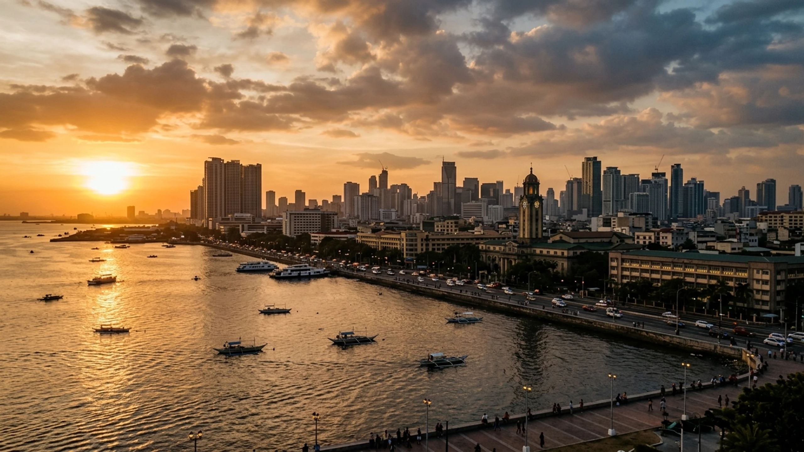 San Francisco to Manila Business Class — Premium business class cabin interior